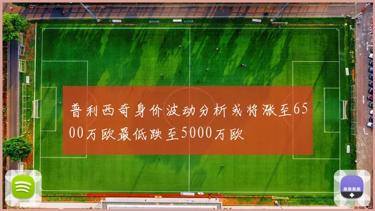 普利西奇身价波动分析或将涨至6500万欧最低跌至5000万欧